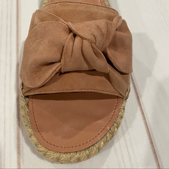 Ann Taylor Nellie Suede Bow Espadrille Sandals (6) - Picture 2 of 7